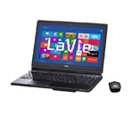 NEC �����\�m�[�g�u�b�N PC-LL850MSB LaVie L �N���X�^���u���b�N
