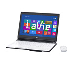 NEC �����\�m�[�g�u�b�N PC-LL750MSW LaVie L �N���X�^���z���C�g