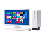 NEC �����\�Z�p���[�g�f�X�N�g�b�v PC-VL750MSW VALUESTAR L �z���C�g