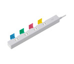 �T�����T�v���C �֗��^�b�v(AC�A�_�v�^�Ή�/2m) TAP-B41W4  �z���C�g�E4�F�J�o�[