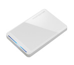BUFFALO 500GB �|�[�^�u��HD�h���C�u HD-PCT500U2-WHJ  �N���X�^���z���C�g